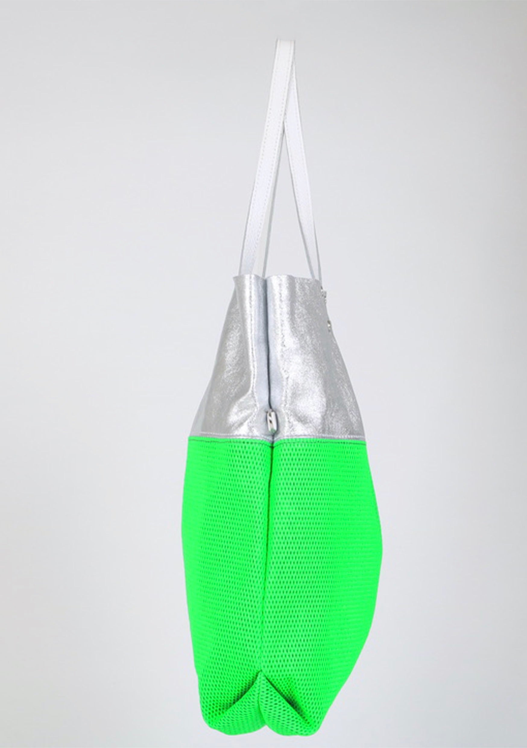 XL NEON LEDER SHOPPER – PLUM Fashion