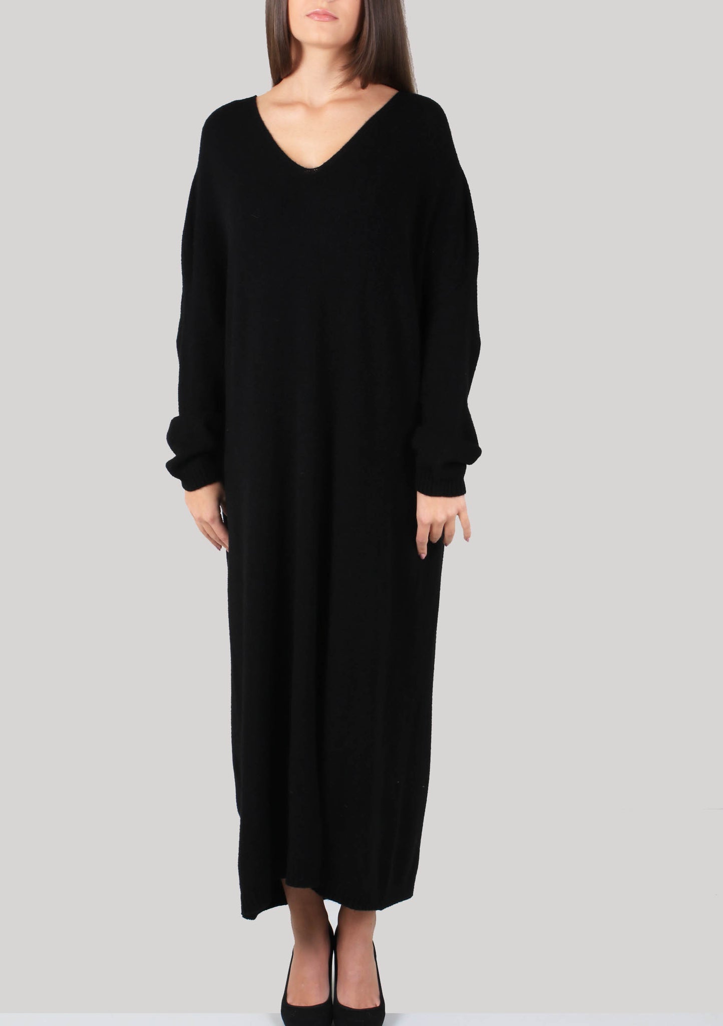 MAXI STRICKKLEID
